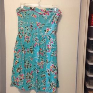 Small Strapless Summer Dress